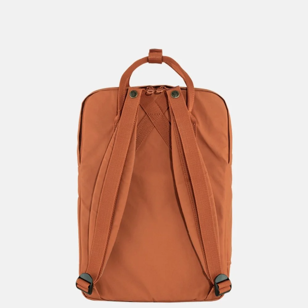 Fjallraven Kanken laptop rugzak 15 inch terracotta brown